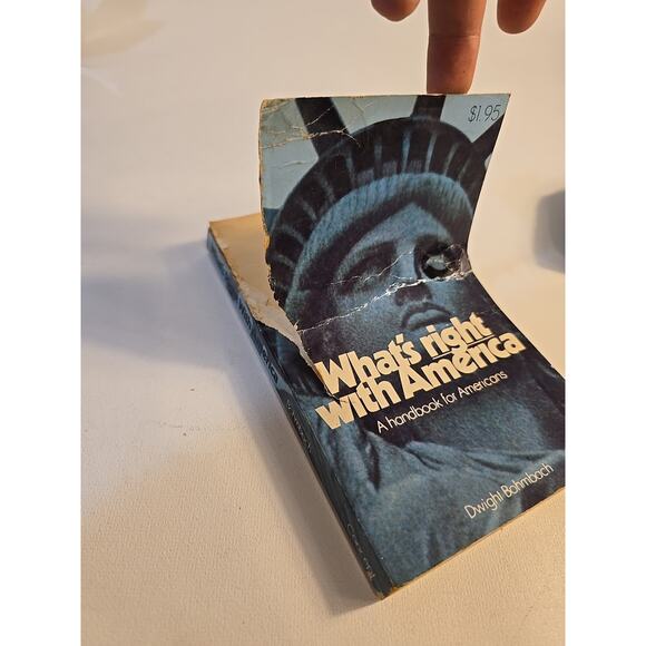 What's Right With America Political Paperback Book Dwight Bohmbach Bantam 1972 - Picture 2 of 5